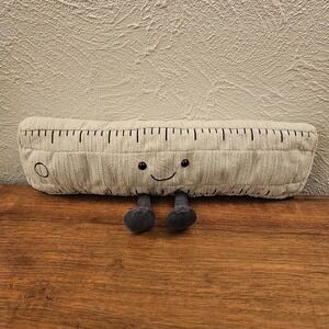 Jellycat I Am Smart Ruler 13" Plush New W Tags SMST2RUL Large Retired Amuseables